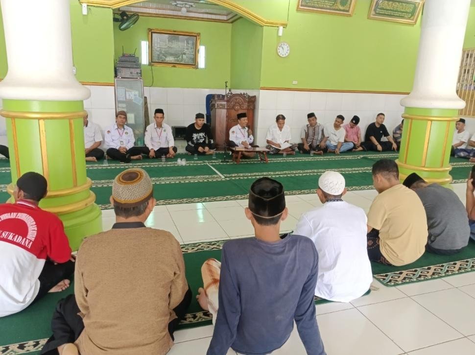 KUA Lampung Timur Terjunkan Penyuluh Bina Spiritualitas Warga Rutan