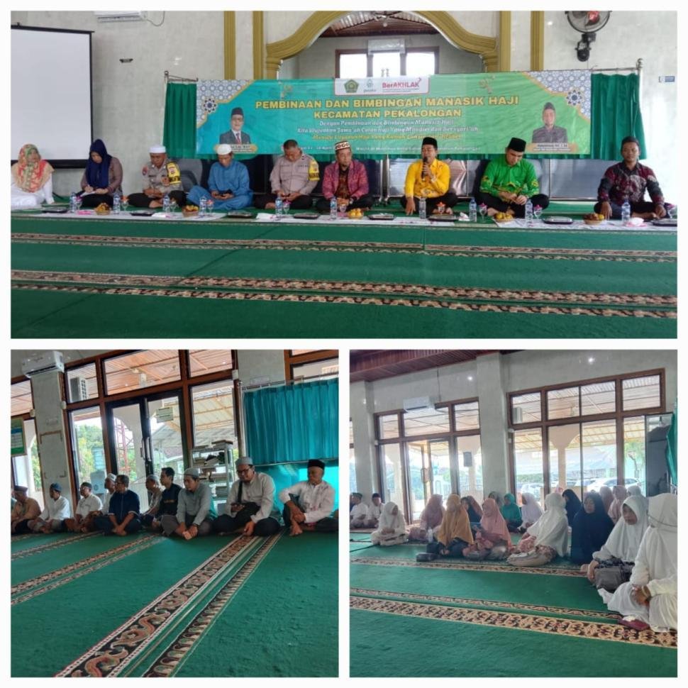 Langkah Awal Ke Baitullah: Kecamatan Pekalongan Gelar Manasik Haji Kecamatan