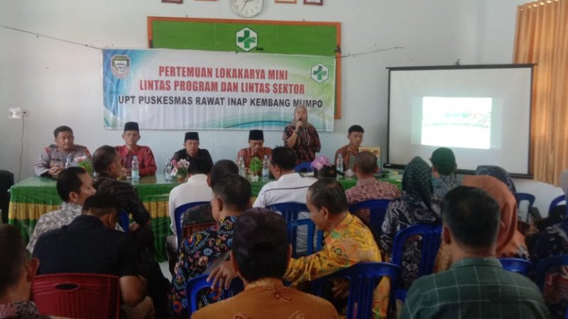 KUA SAM Hadiri Undangan Lintas Sektor Dan Lintas Program UPT Puskesmas Kembang Mumpo