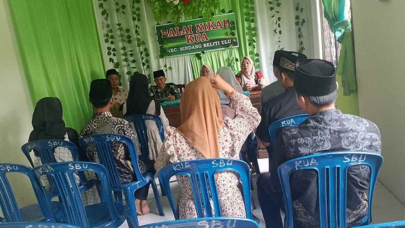 KUA Sindang Beliti Ulu Gelar Bimbingan Perkawinan: Membangun Keluarga Sehat dan Berkualitas