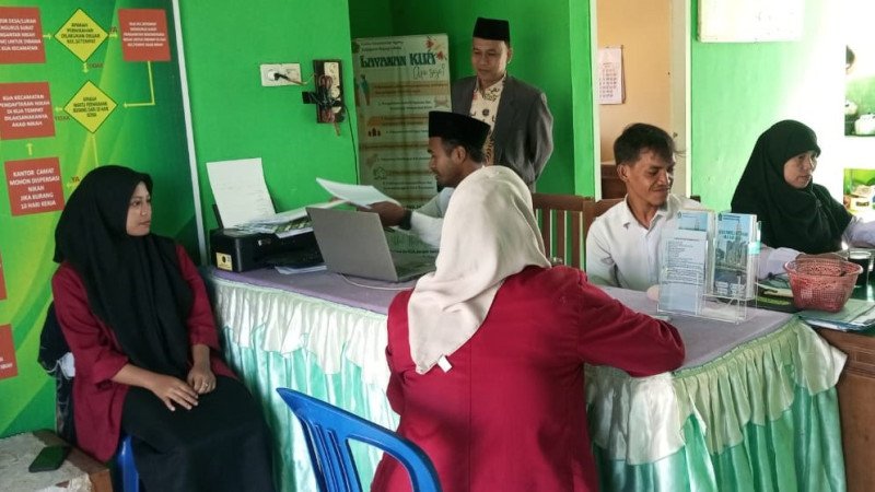 KUA Bermani Ulu Raya Tingkatkan Pelayanan Pernikahan: Komitmen untuk Kenyamanan dan Pelayanan Masyarakat