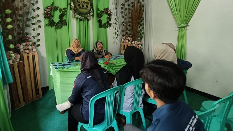 Menggali Ilmu Pernikahan: Mahasiswa PPL IAIN Curup, Penghulu, dan Penyuluh KUA Curup Utara Kolaborasi dalam Penasehatan Catin