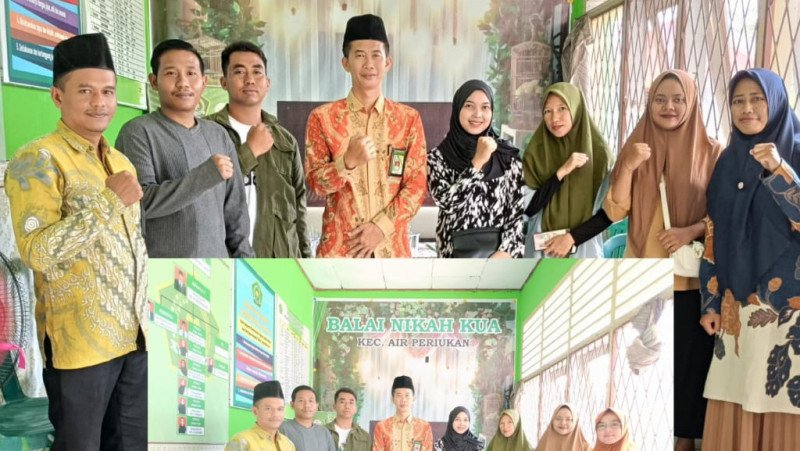 KUA Kecamatan Air Periukan Laksanakan BIMWIN Penuh Khidmat