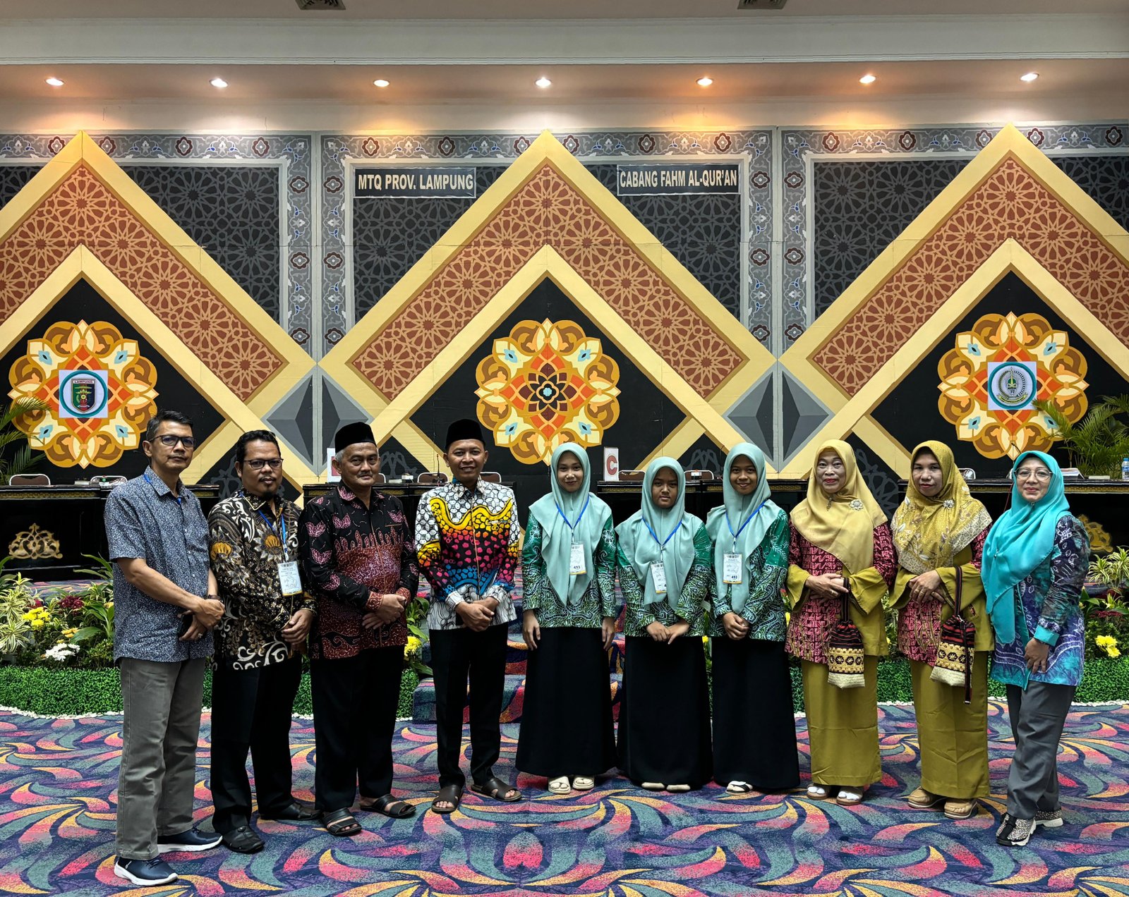 Kepala Kankemenag Tubaba Beri Motivasi Peserta Musabaqah Fahmil Qur'an pada MTQ ke 51 Tk Prov. Lampung