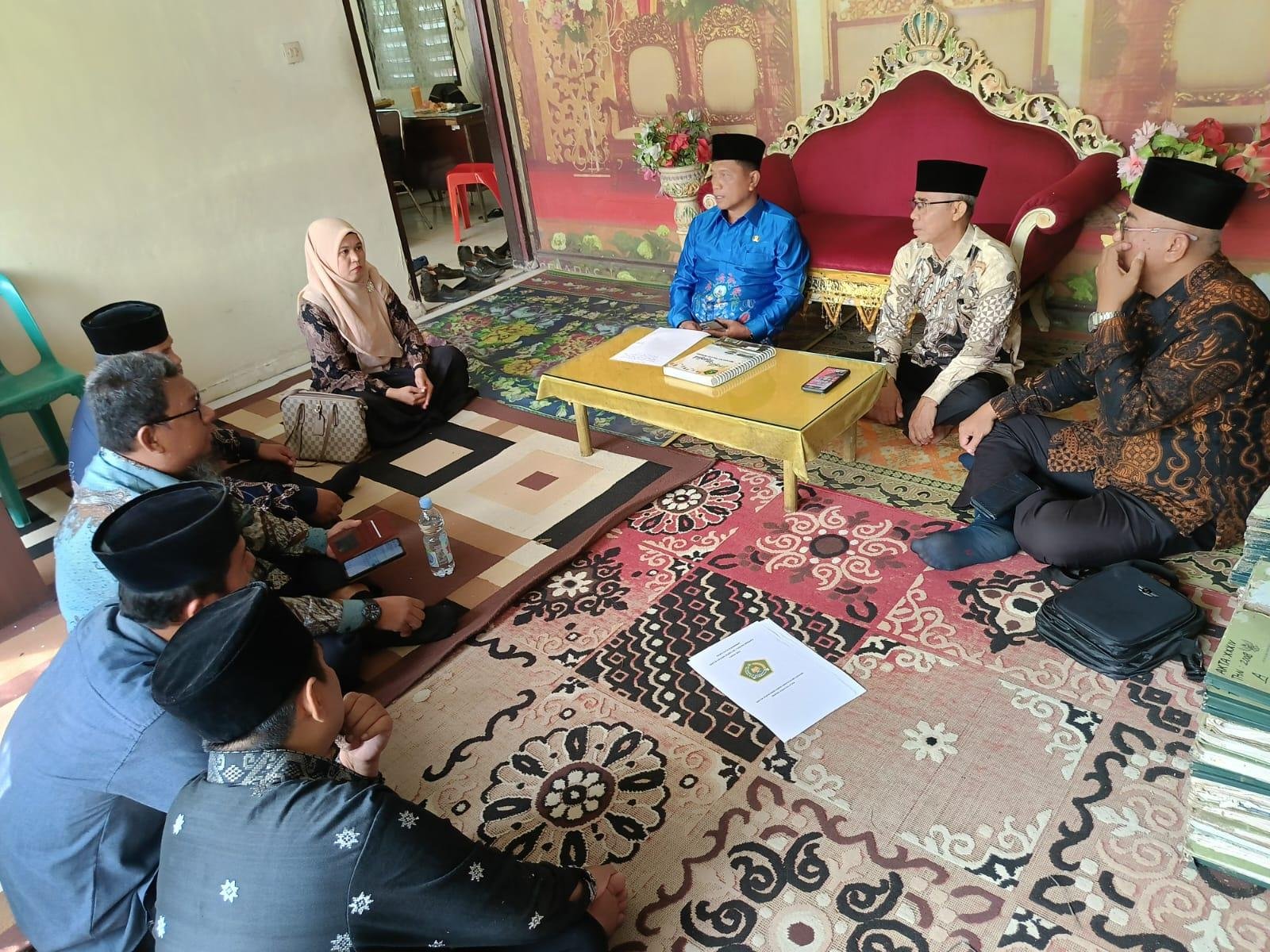 KUA Tanjung Morawa Gelar Rapat Koordinasi Persiapan Sosialisasi GAS Pencatatan Nikah
