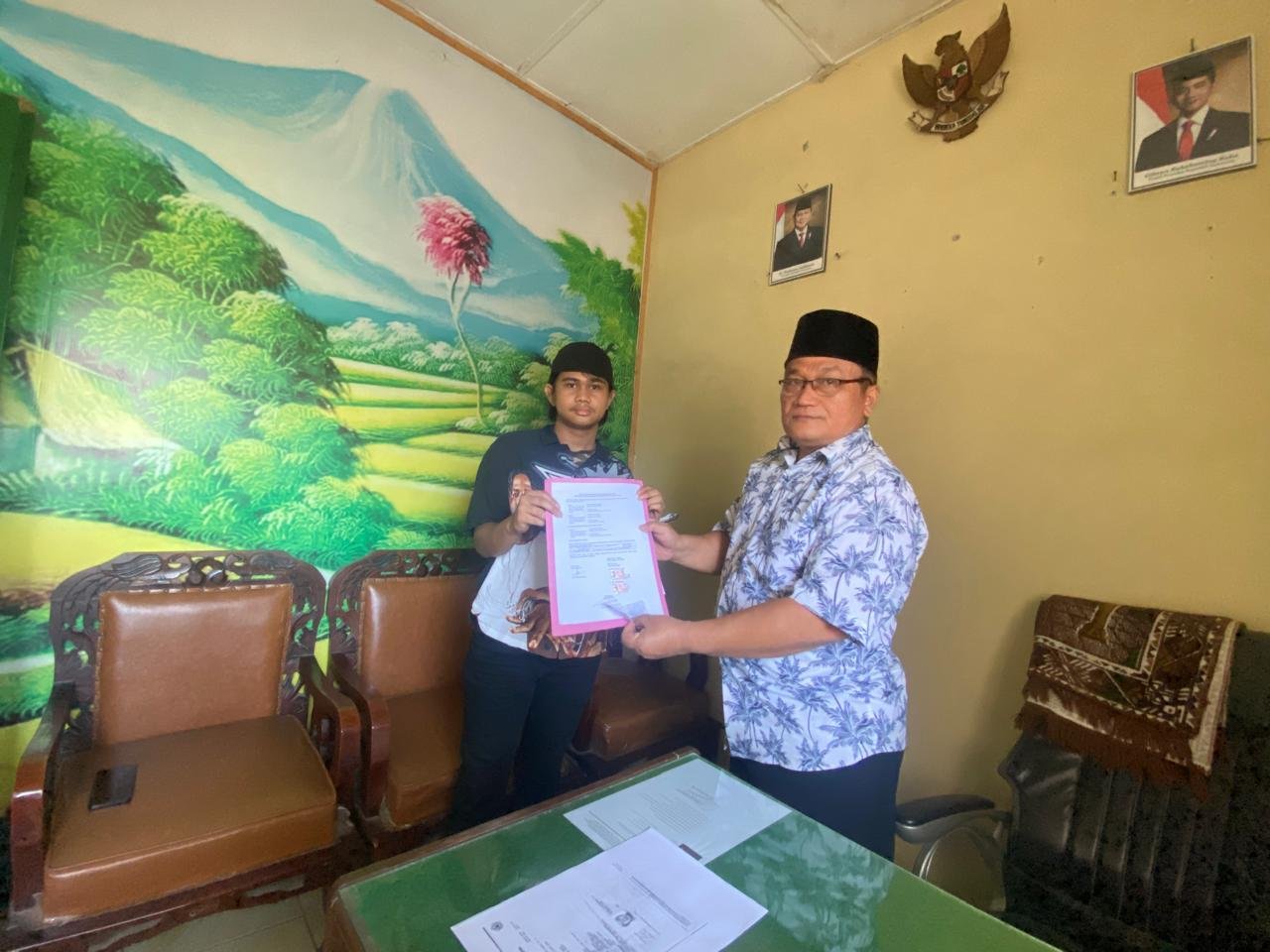 Kepala KUA Labuhan Deli Ikut Serta menandatangani Berita Acara Serah Terima Pelimpahan Haji