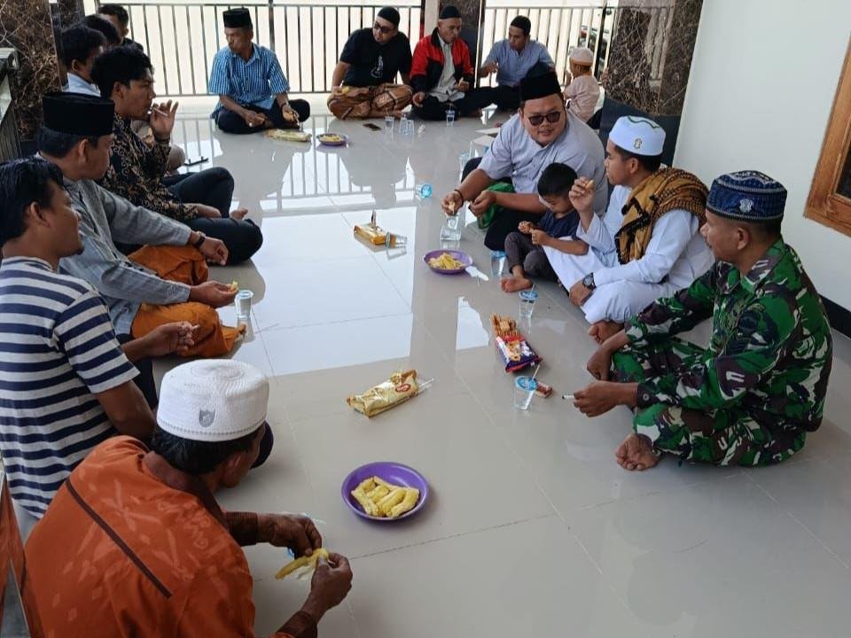 KUA Onan Runggu Gelar Rakor Bersama BKM, DANRAMIL dan Mahasiswa Bahas Persiapan HUT RI ke-80