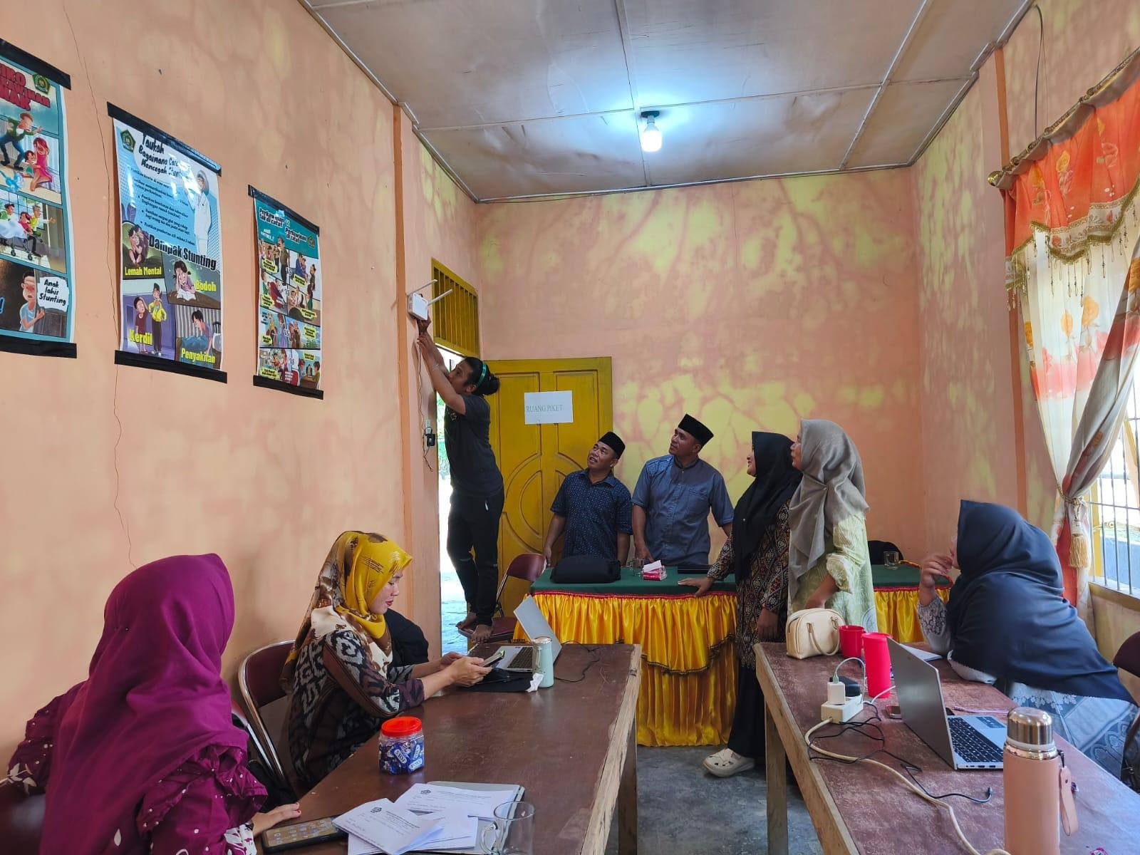 ASN KUA Idanogawo Inisiasi Pemasangan WiFi, Tingkatkan Kualitas Pelayanan Publik