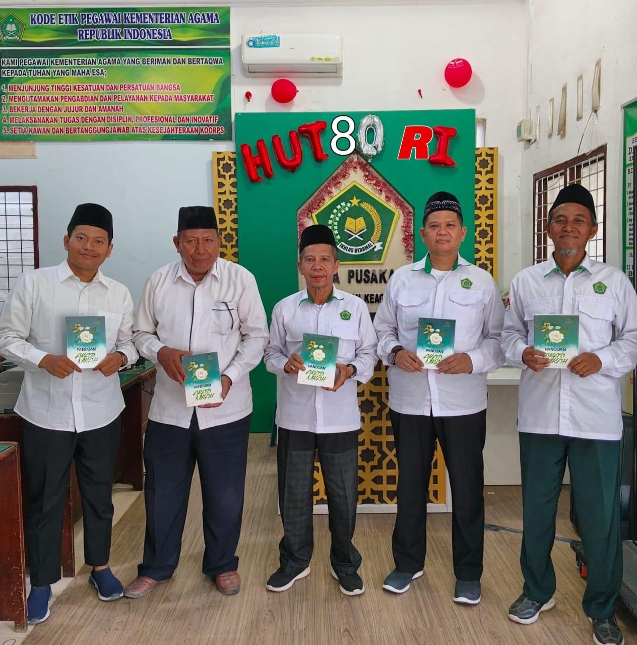 Ka. KUA Percut Sei Tuan Tekan Penghulu Garda Terdepan Ketahanan Keluarga