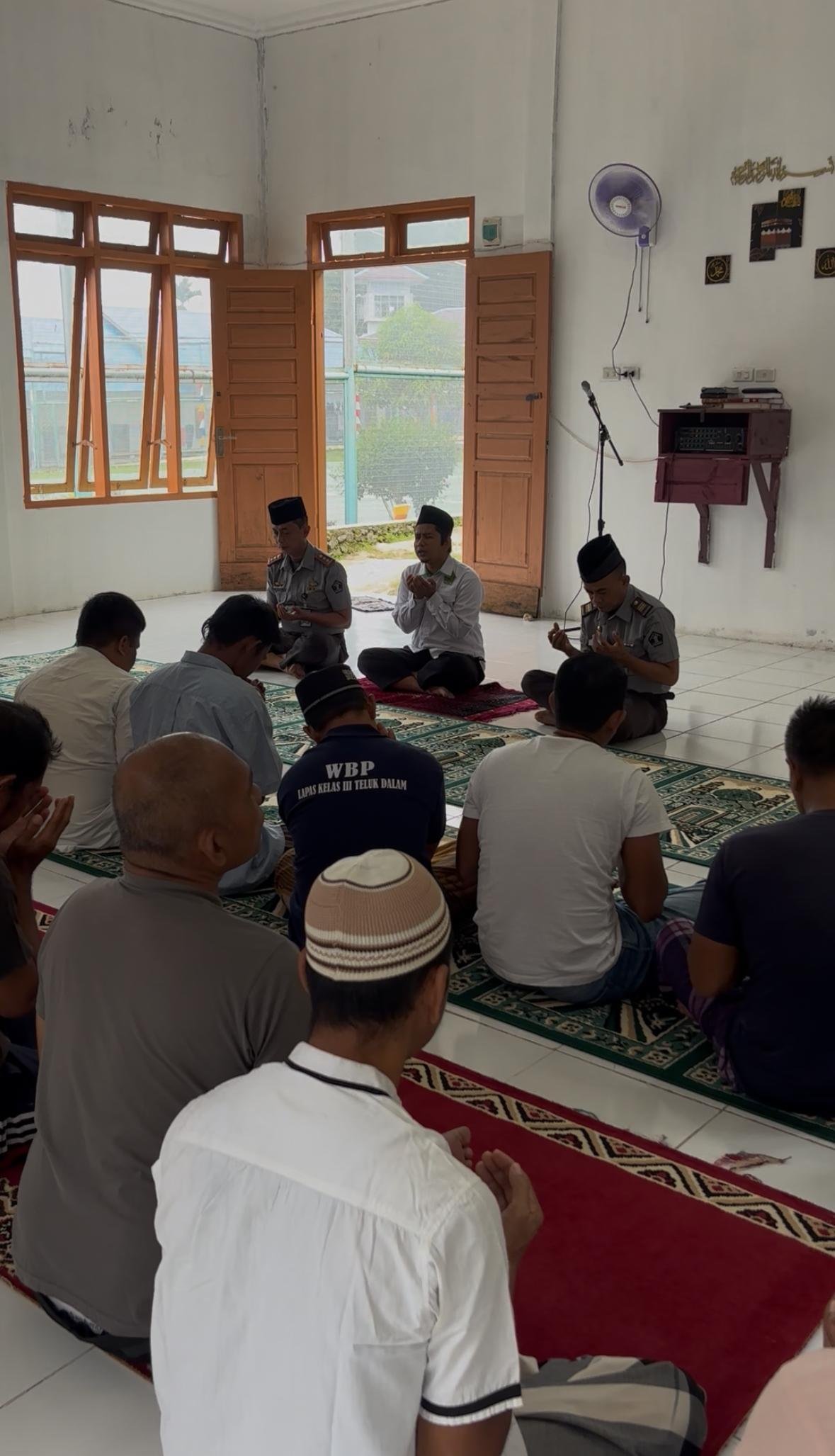 KUA Teluk Dalam Melalui PAI Ajak Warga Binaan Lapas Kelas III Teluk Dalam Menjaga Kedamaian