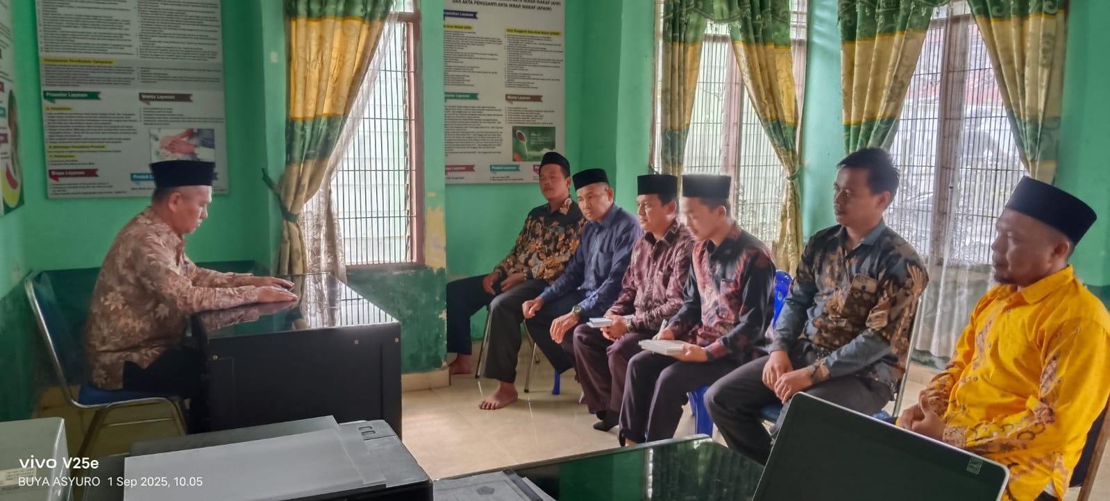 Kepala KUA Tanjungbalai Selatan Pimpin Rapat Koordinasi