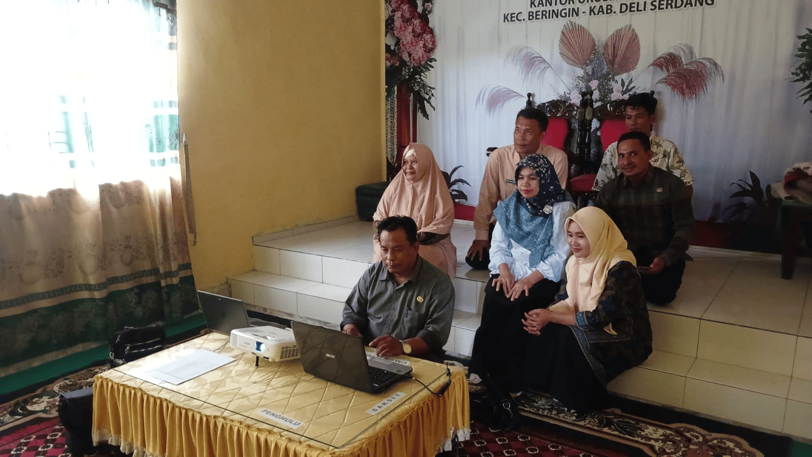 KUA Beringin Ikuti Rapat Koordinasi dan Sosialisasi SE Sekjen Kemenag RI