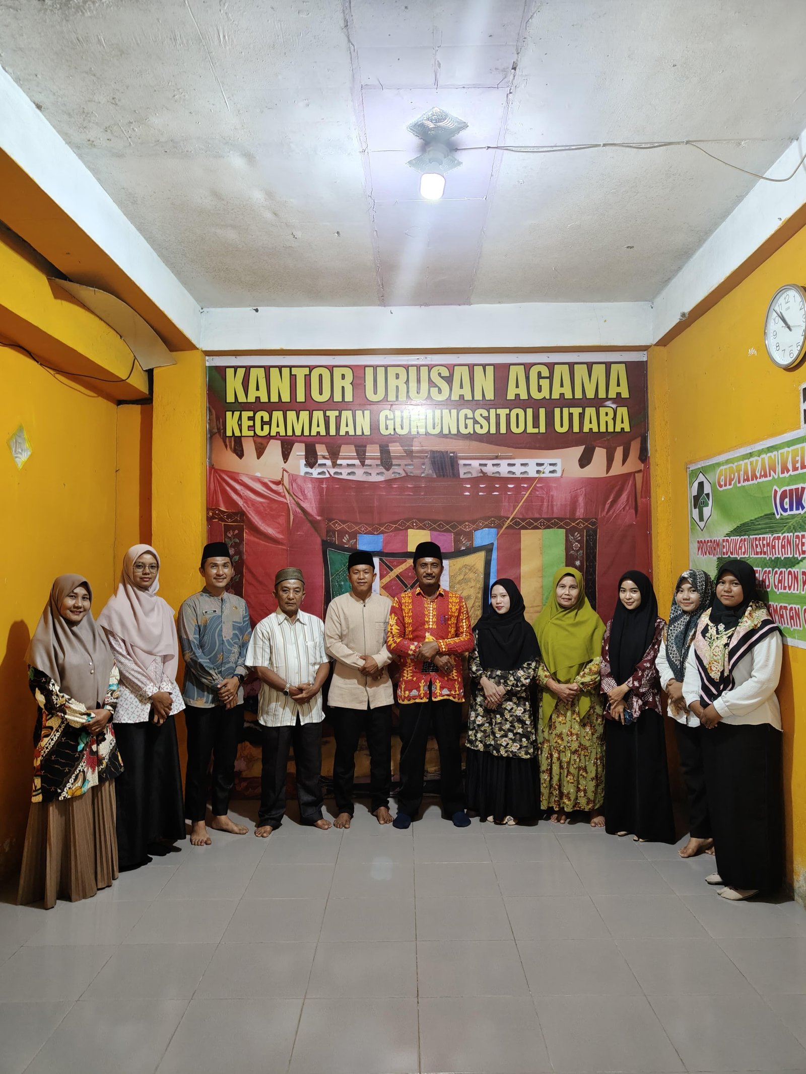 KUA Gunungsitoli Utara Gandeng Puskesmas, Bekali Catin dengan Edukasi Pernikahan Sehat