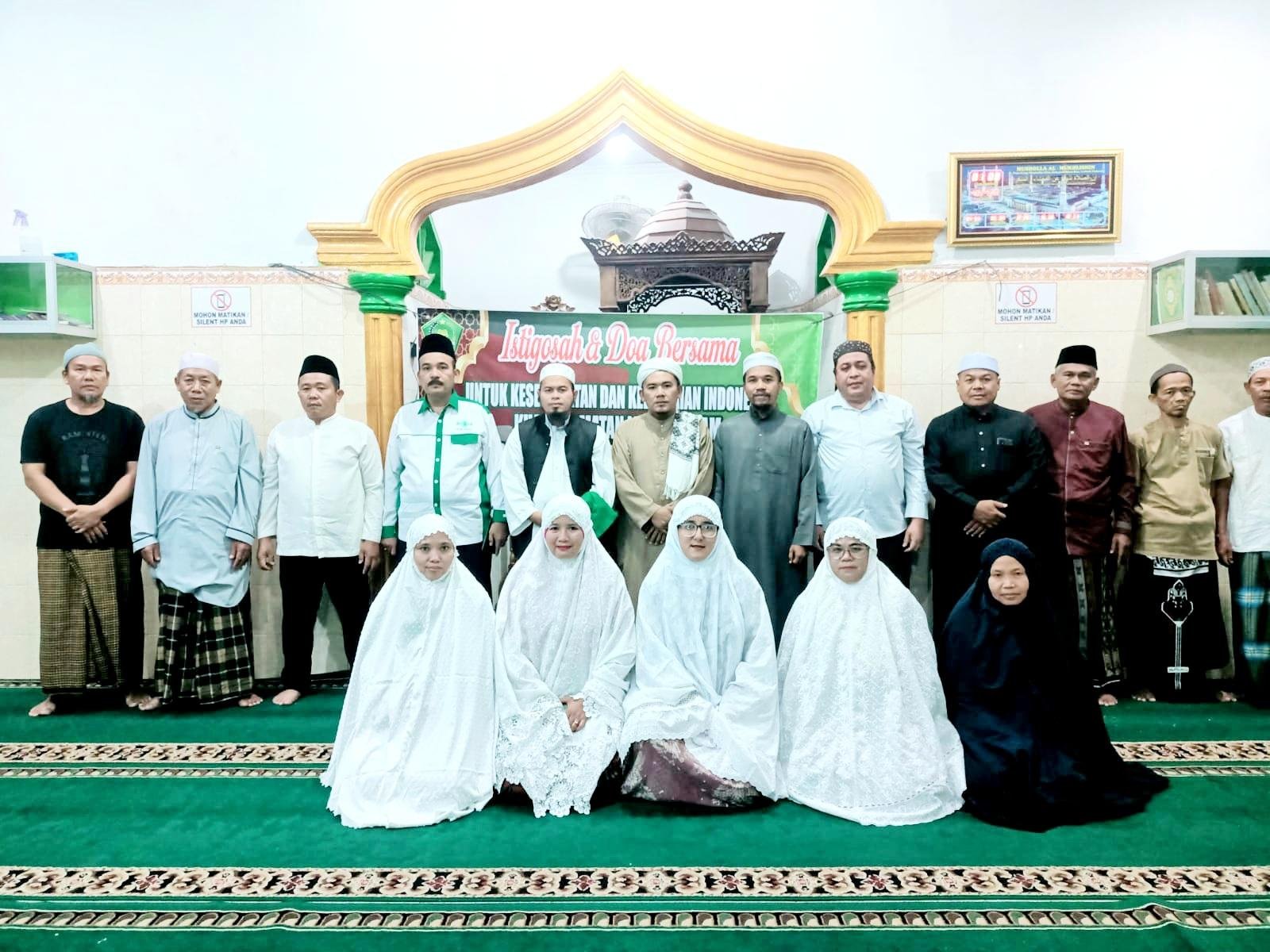 Ka. KUA Lubuk Pakam Bersama Ormas Langitkan Istighosah dan Doa Bersama untuk Indonesia Damai