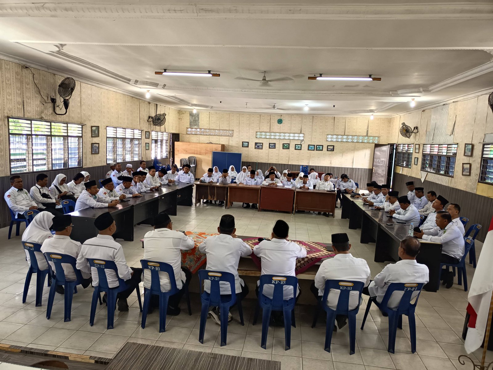 Kepala KUA Biru-Biru Hadiri Rapat Koordinasi Bersama Kakan Kemenag Deli Serdang