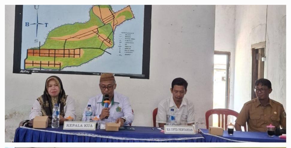 KUA Batanghari Dorong Sinergi Keagamaan dalam Musrenbangdes 2025