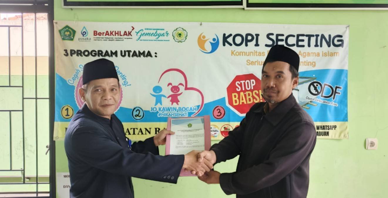 Resmikan Legalitas, KUA Rakit Teguhkan Peran Majelis Taklim Sabilut Taqwa