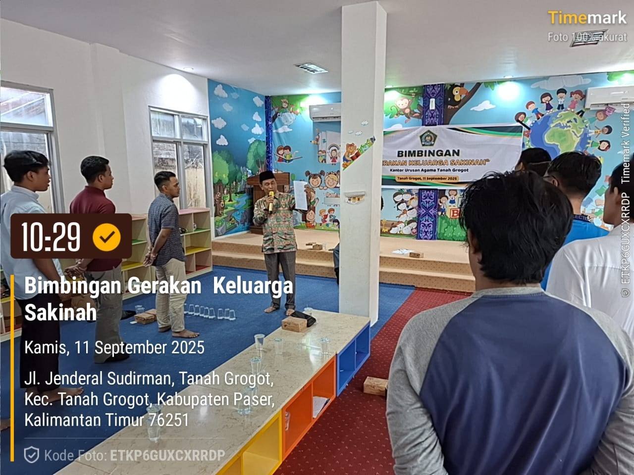 KUA Tanah Grogot Gelar Gerakan Keluarga Sakinah, 20 Pasangan Ikuti Bimbingan Spesial