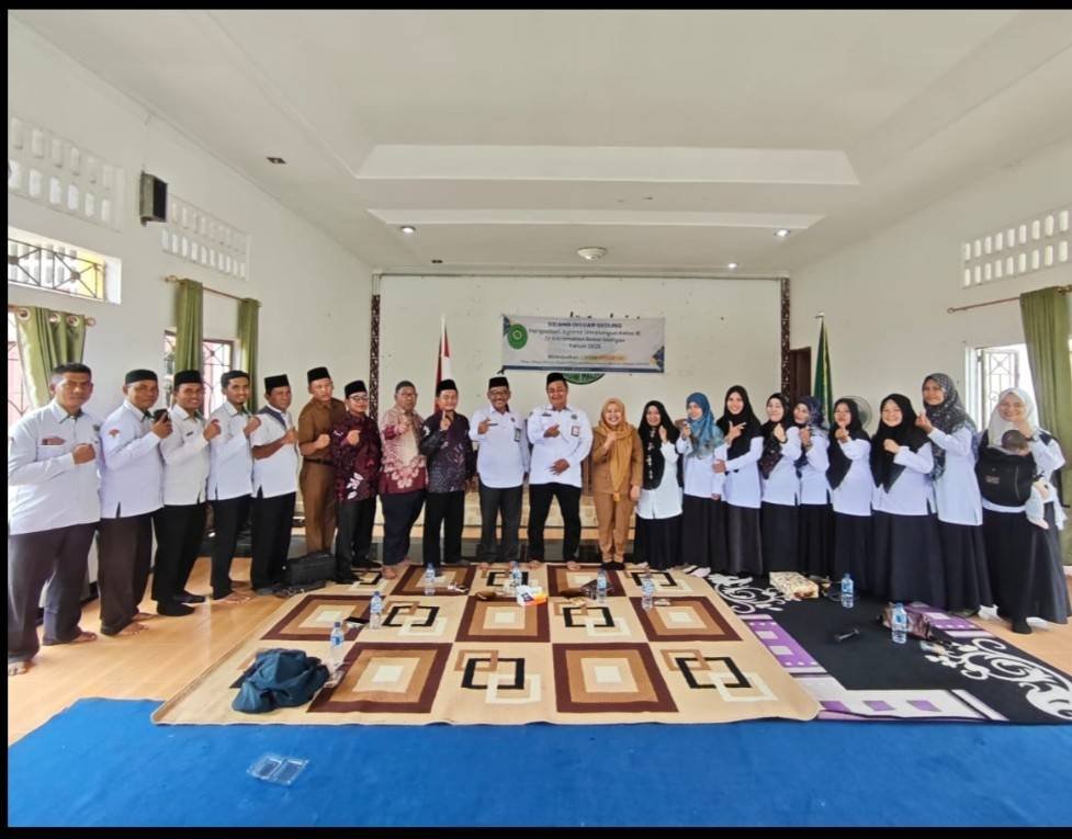 Pisah Sambut Pejabat Kepala KUA Bosar Maligas, Lanjutkan Komitmen Tugas