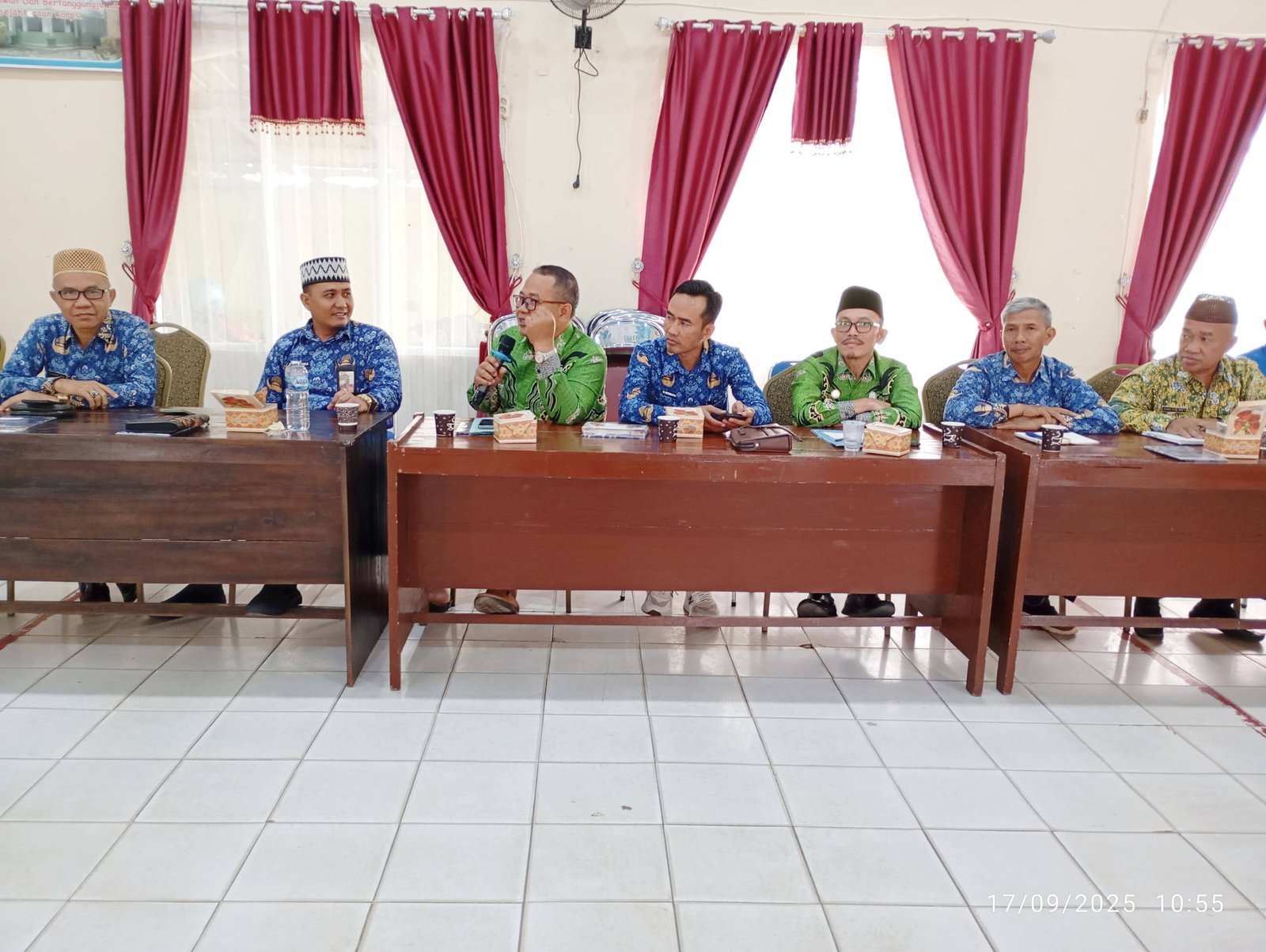 Kepala KUA Purbolinggo Hadiri Bimbingan Perkawinan Gerakan Keluarga Maslahat