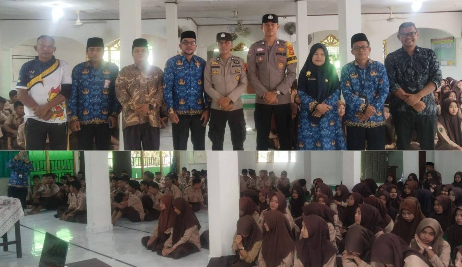  Program KUA Goes To School: Edukasi Bahaya Bully dan Narkoba Bagi Siswa MAN 1 Kampar
