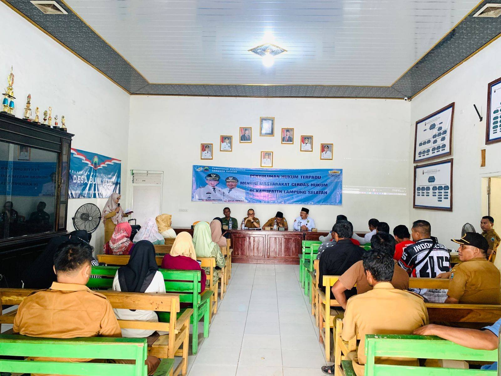 Penyuluhan Hukum Terpadu, Sekdakab Lampung Selatan Bahas Pernikahan Dini dan Narkoba