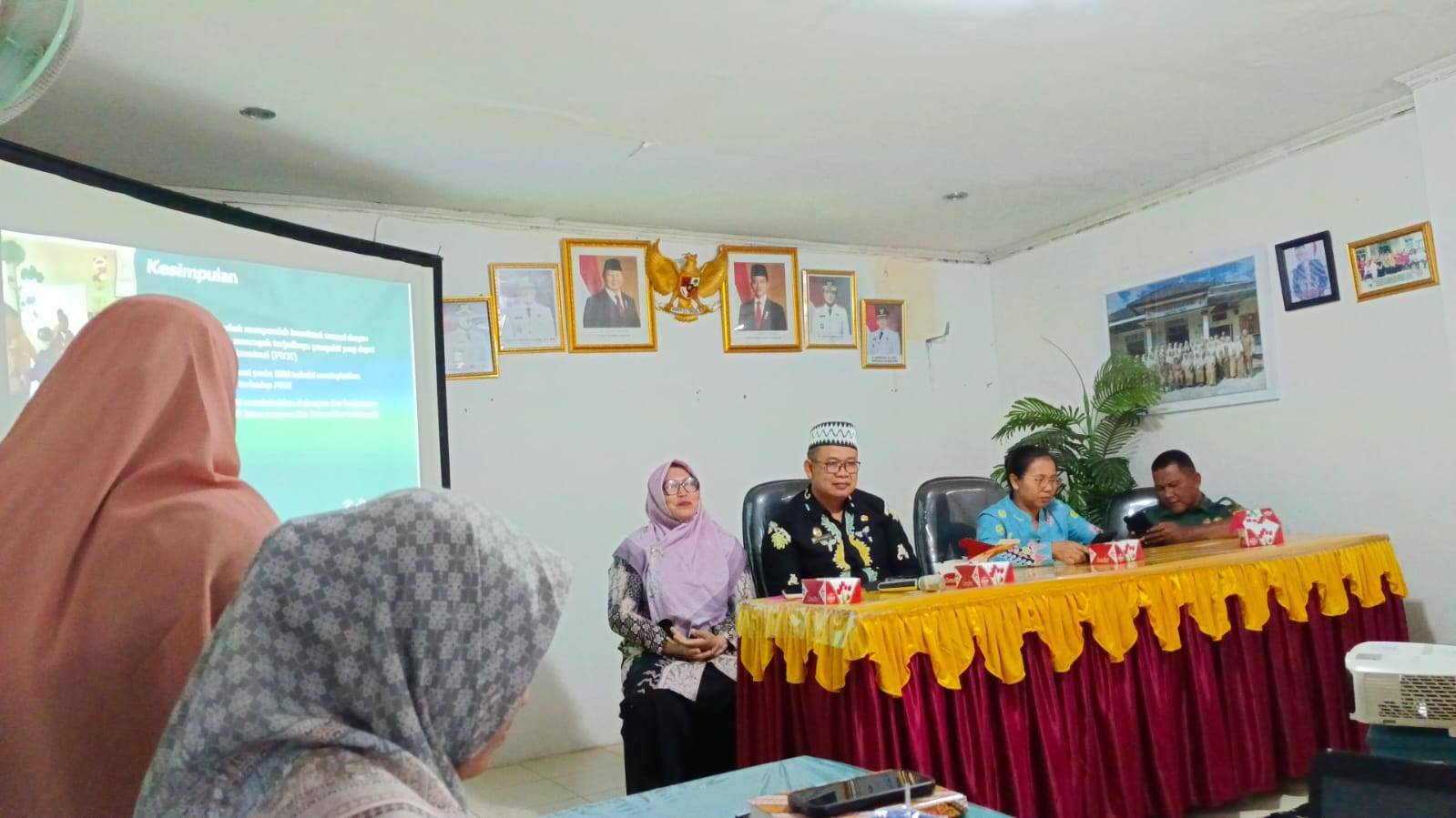 KUA Raman Utara Dukung Imunisasi Kejar dan Vaksin HPV untuk Siswa Perempuan