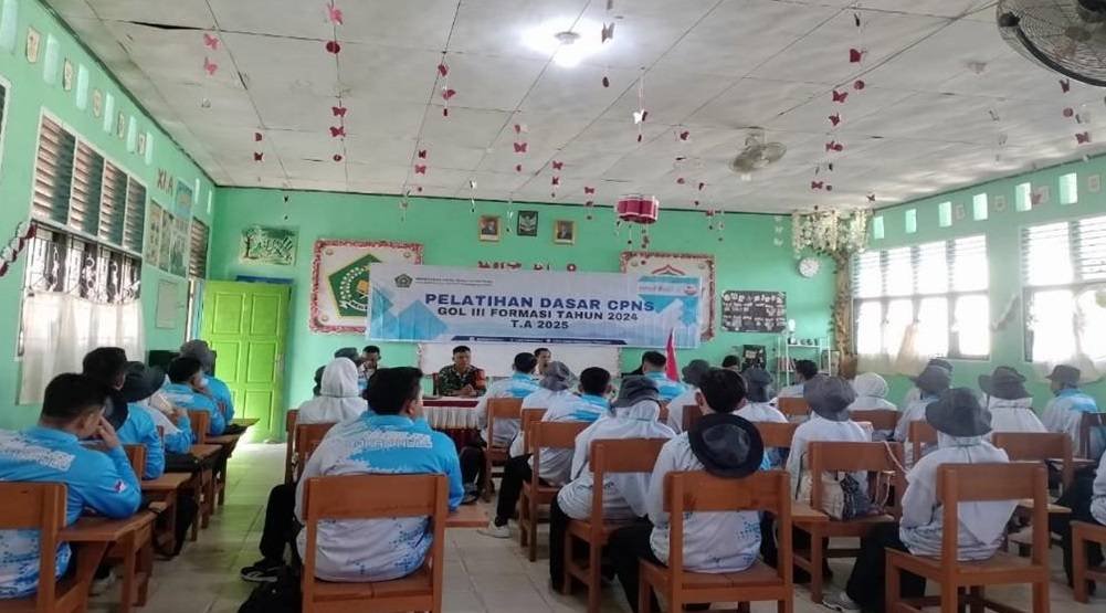 Penghulu KUA Tambusai Utara Laksanakan Latsar CPNS 2025 Kalsikal di MAN 1 Rokan Hulu