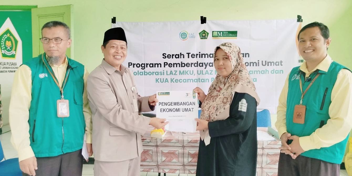 Kolaborasi KUA Purwanegara dan LAZ MKU: Dorong Kemandirian Ekonomi Umat di Purwanegara