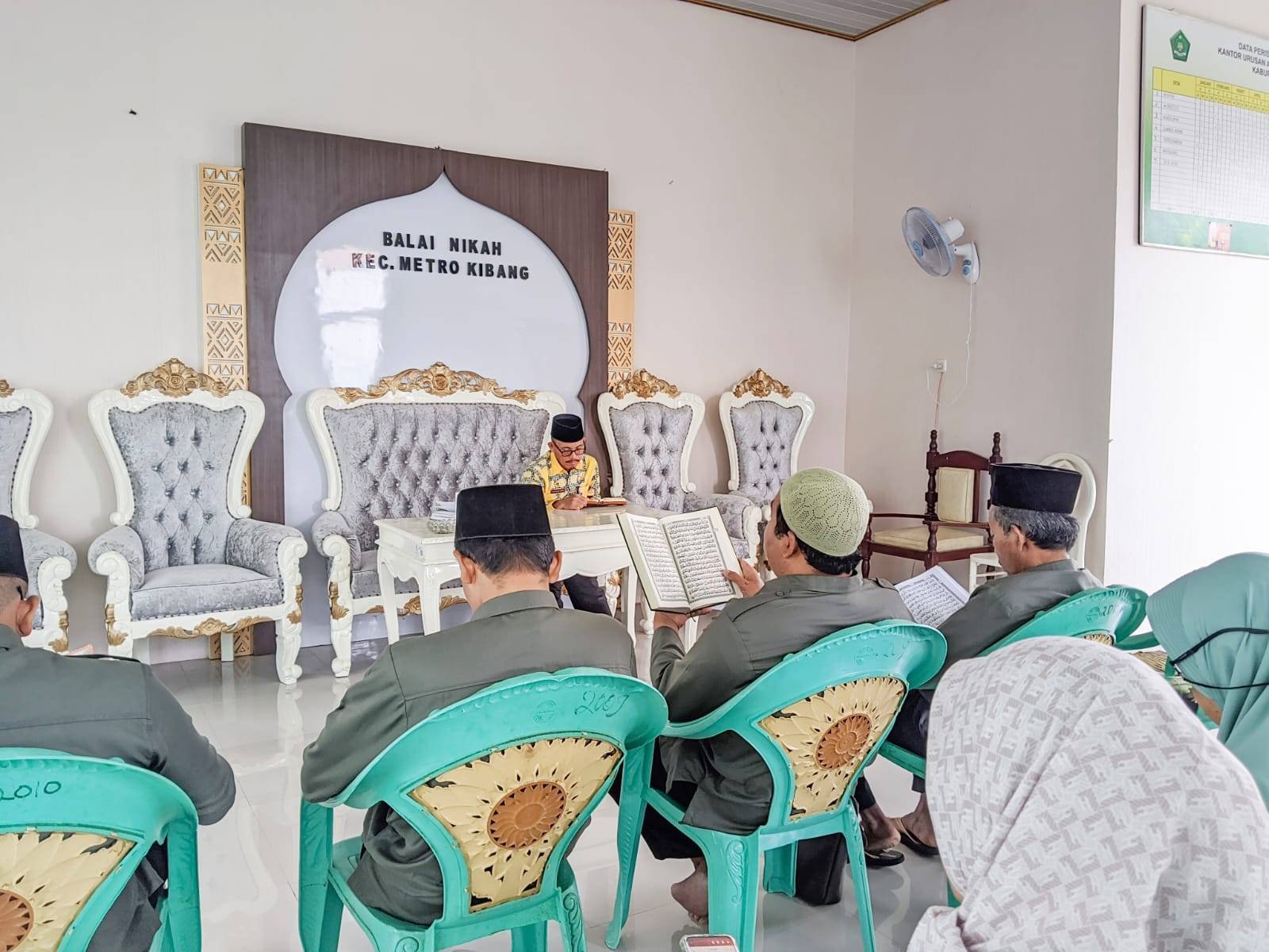 KUA Metro Kibang Jadikan Tadarus Jumat sebagai Budaya Religius