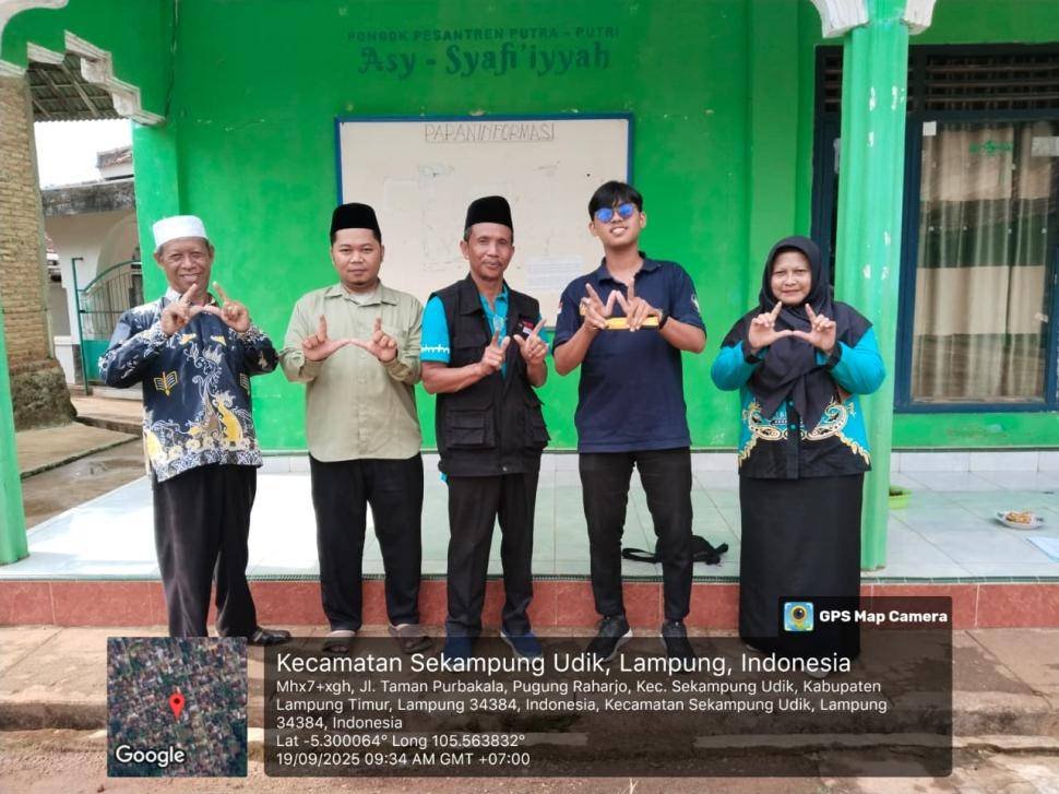 KUA Sekampung Udik Kawal Legalitas Wakaf Bersama Kemenag dan BPN