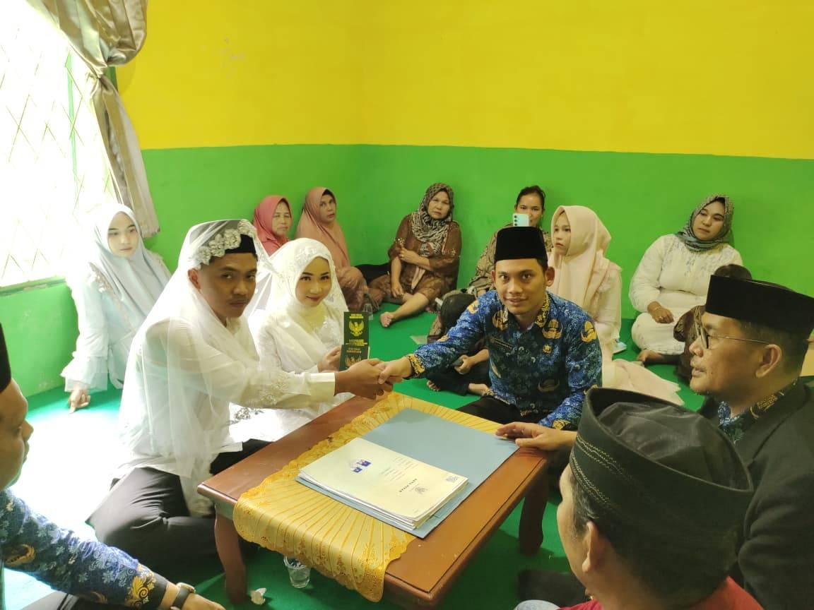 KUA Silinda Aktif Dalam Gerakan Sadar Pencatatan Nikah Layani Pencatatan Nikah dengan Profesional
