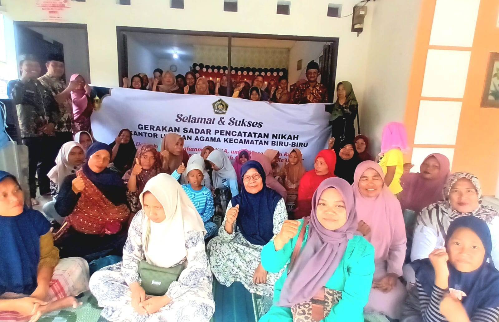 PAI KUA Biru-Biru Gelar GAS di Desa Penen, Tekankan Pentingnya Pencatatan Nikah