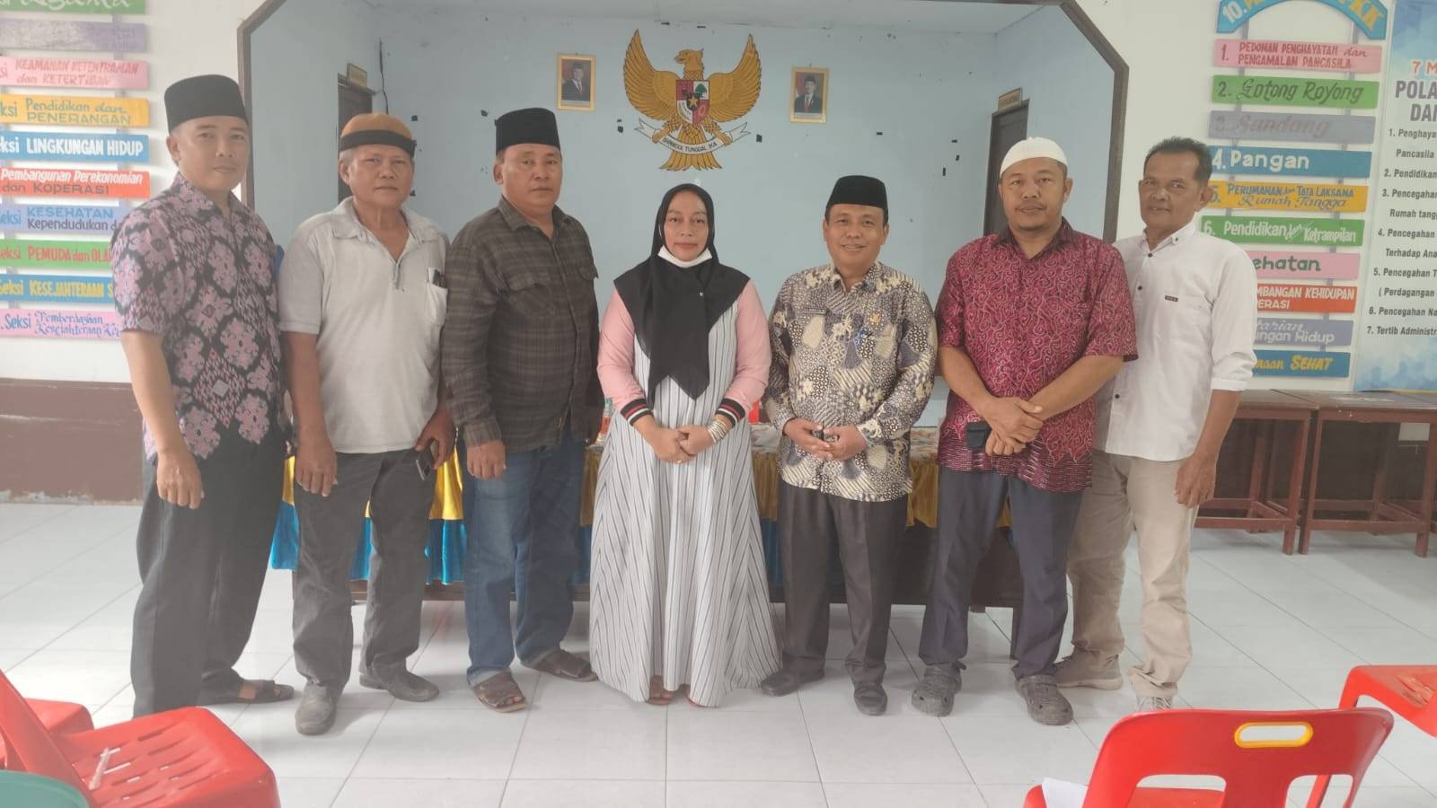 Kepala KUA Rantau Utara Laksanakan Pembinaan Pengurus BKM Kelurahan Aek Paing