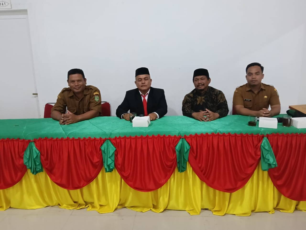 Kepala KUA Sei Kepayang Lakukan Koordinasi Lintas Sektoral dengan Camat Sei Kepayang Bahas Pembinaan Umat