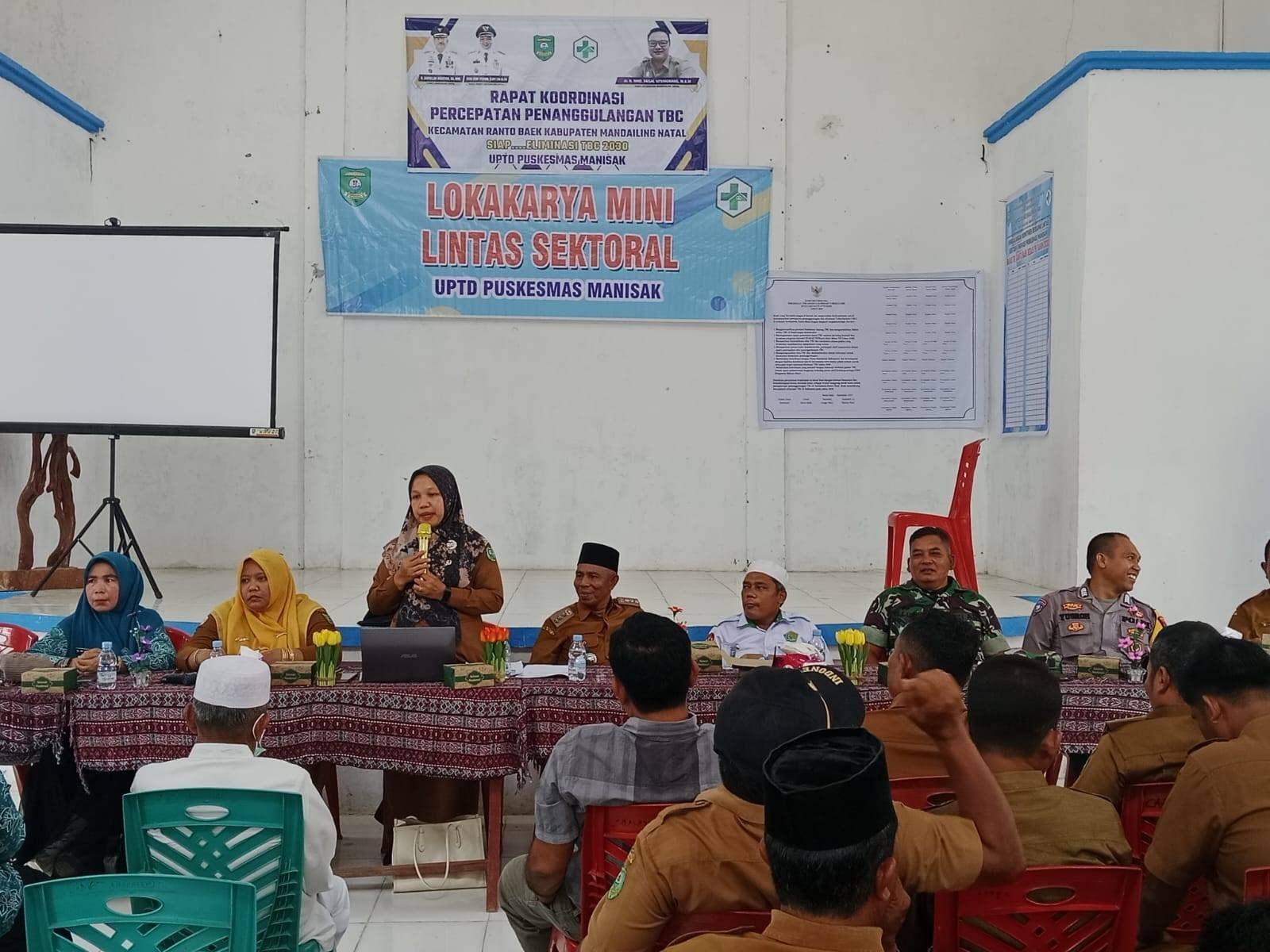 Plt KUA Ranto Baek Hadiri Pertemuan Lintas Sektoral Bahas Penanggulangan TBC