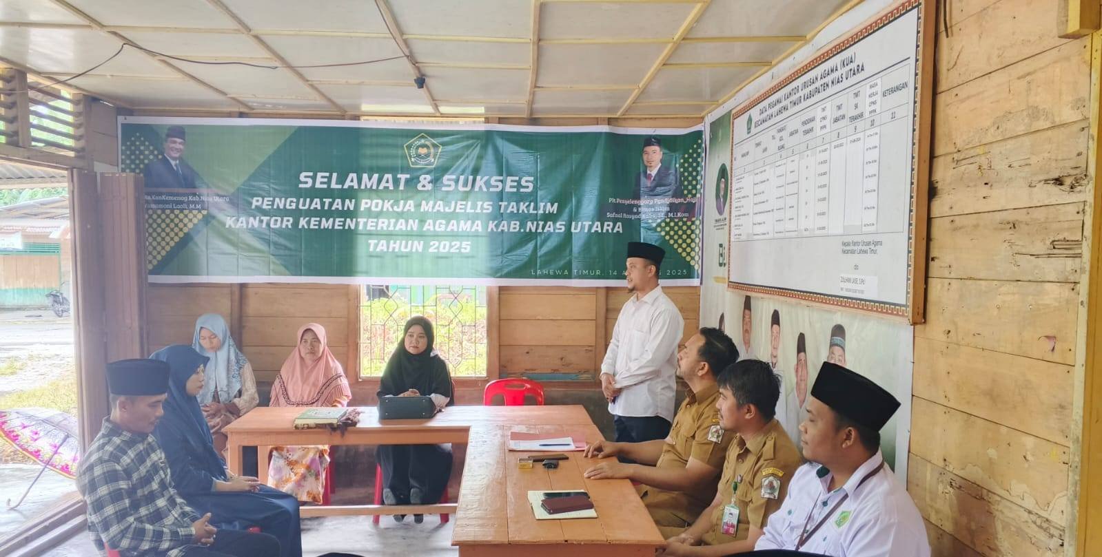 KUA Lahewa Timur Gelar Bimwin, Catin Raih Bekal Membangun Keluarga Sakinah