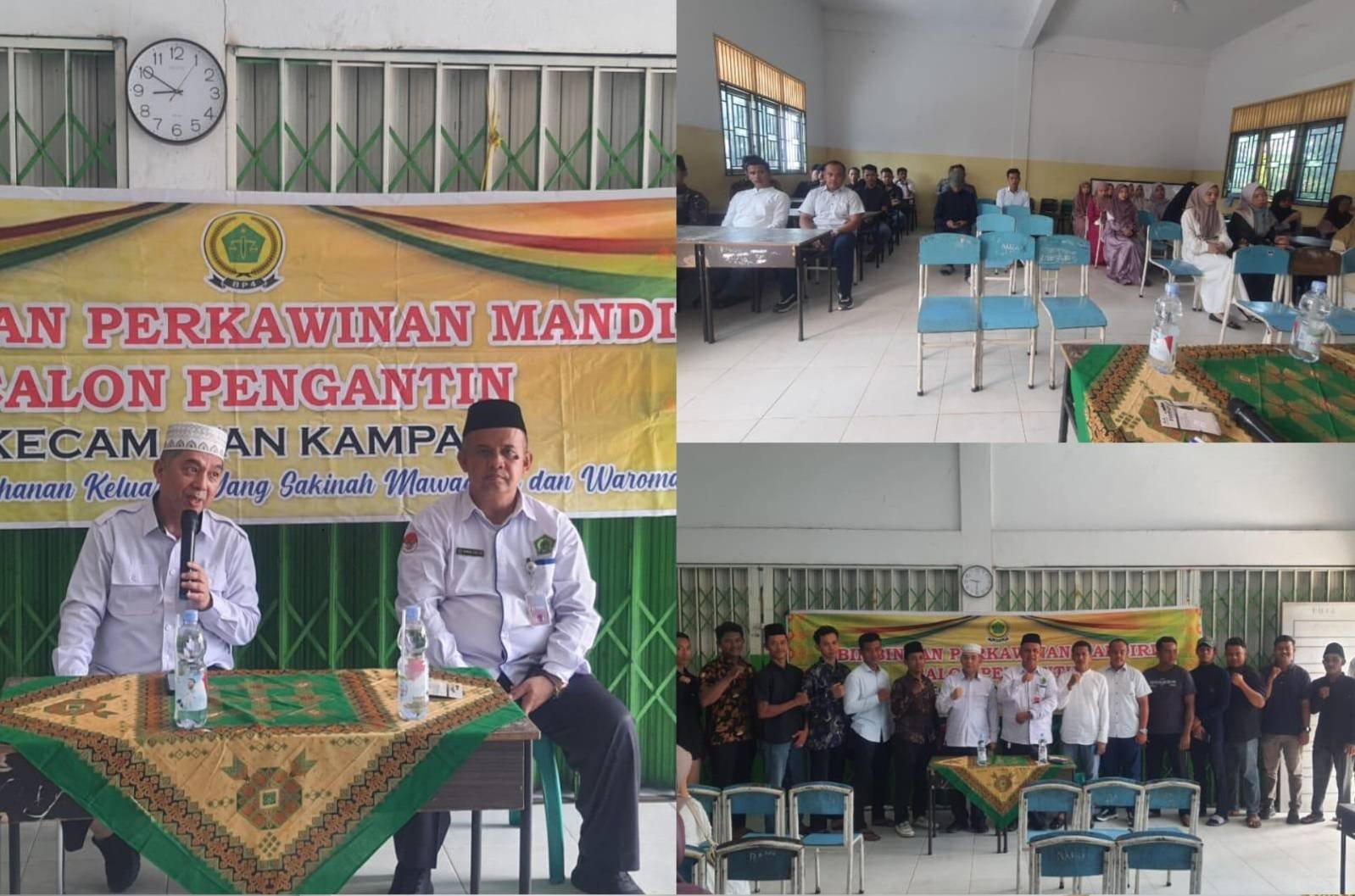  Ka. KUA Kampar Hadirkan Kakan Kemenag dalam Bimwin
