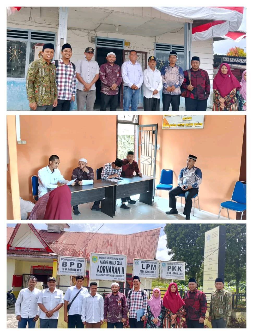 Tingkatkan Pemahaman, KUA PGGS Sosialisasi Formulir Nikah di Tingkat Desa se-Kecamatan