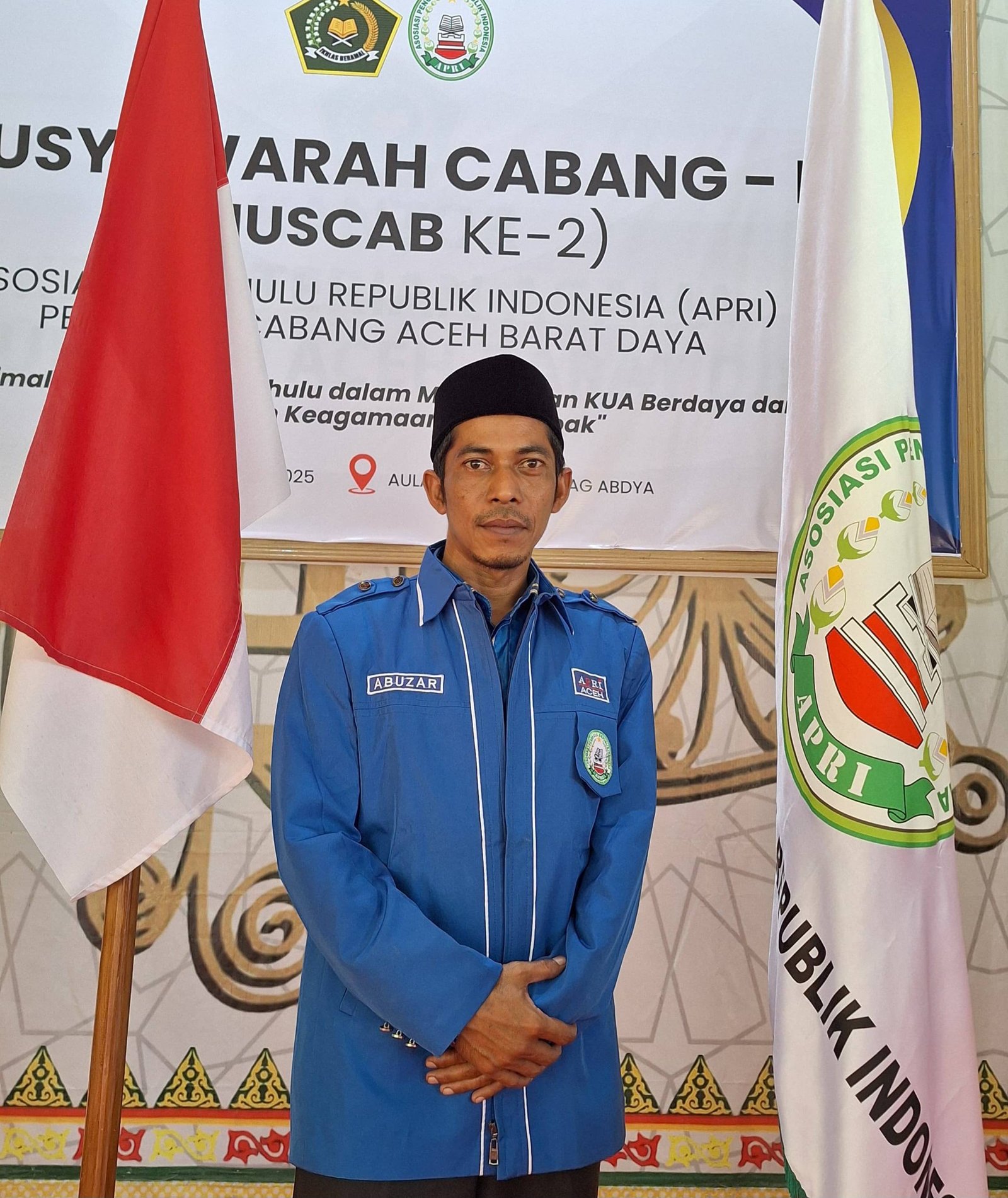 Terpilih Sebagai Ketua APRI Abdya, Abuzar Siap Tingkatkan Peran Penghulu   