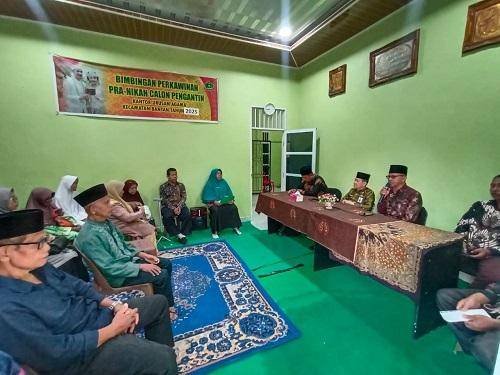 Kepala KUA Kec. Bantan Apresiasikan Pelaksanaan Manasik Haji Mandiri JCH Asal Kecamatan Bantan