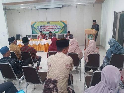 Kepala KUA Kecamatan Bukit Batu Resmikan Pendampingan Program Pemberdayaan Ekonomi Umat Tahun 2025