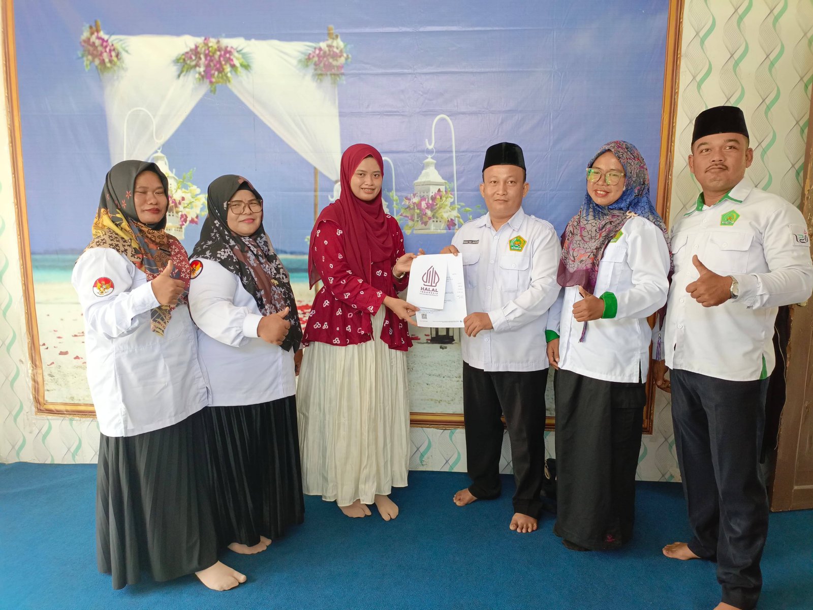 Ka KUA Gunung Maligas Imbau PAI Dalam Proses Sertifikasi Kepada UMKM