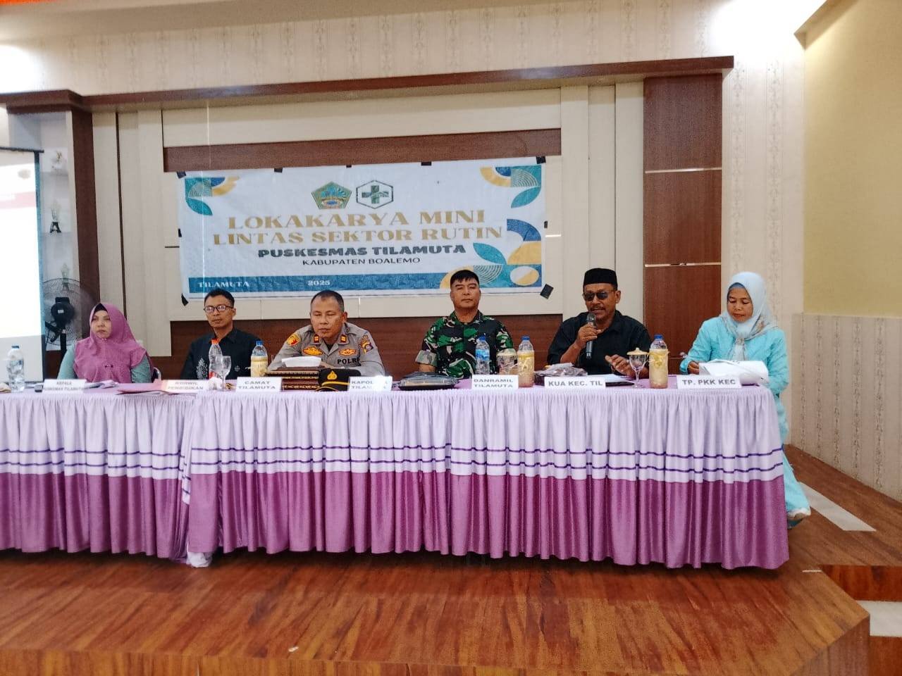 Kepala KUA Tilamuta Paparkan Peran Strategis Tekan Angka Kawin Anak di Mini Lokakarya