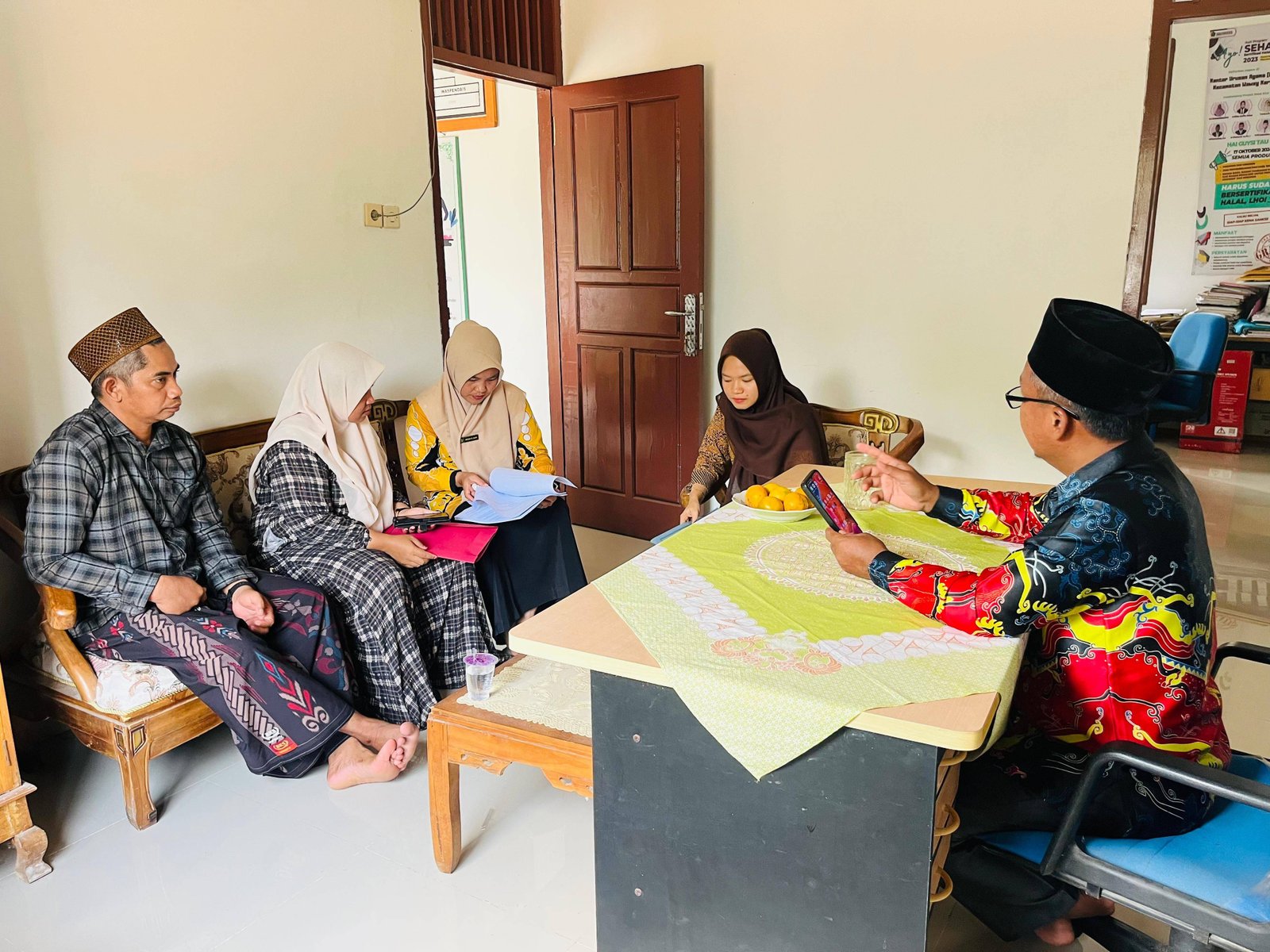 KUA Waway Karya Perkuat Layanan Legalitas Pesantren
