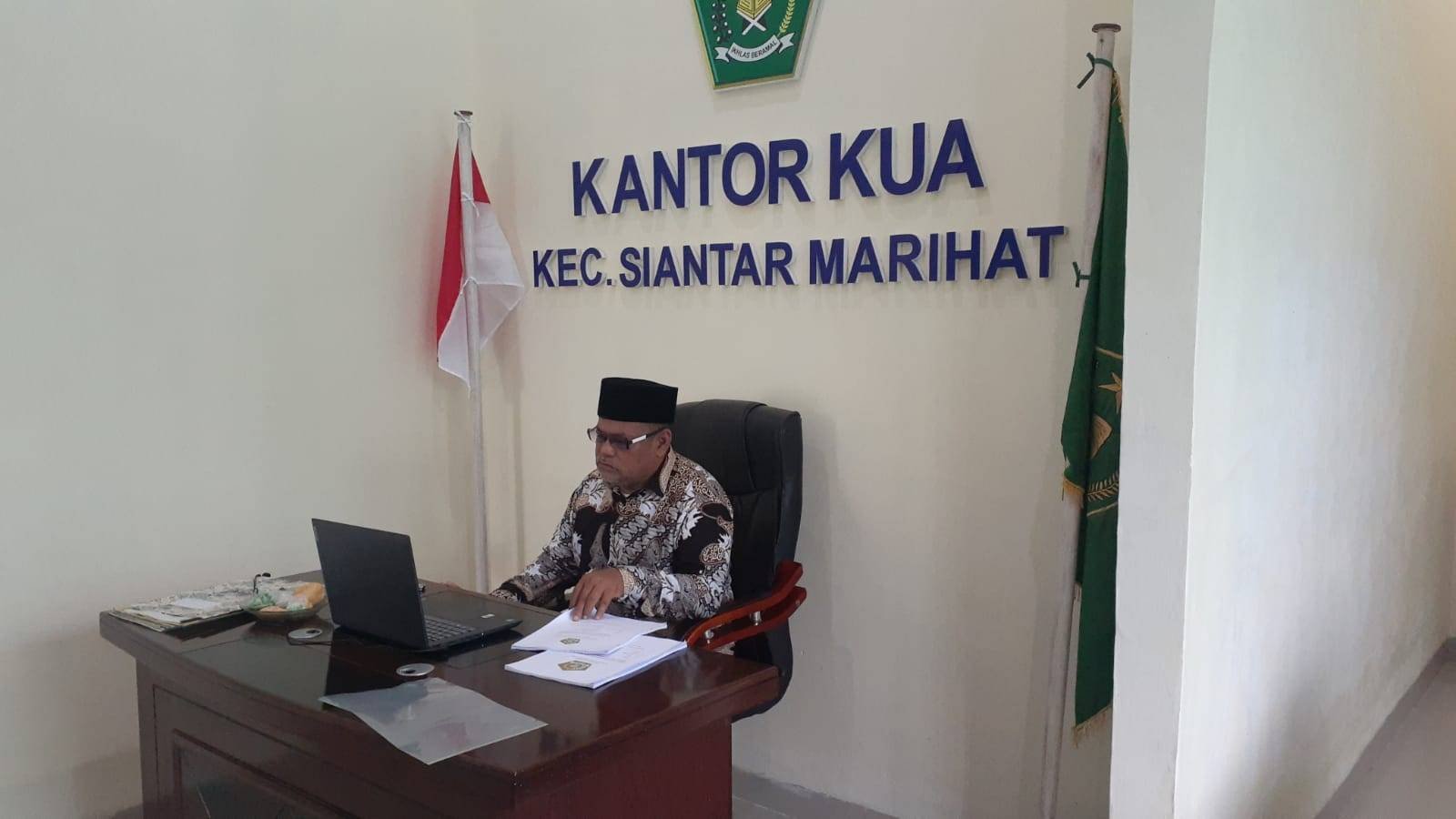Dukung Digitalisasi Layanan, Ka KUA Siantar Marihat Mentor Pelaksanaan Aktualisasi CPNS Penghulu
