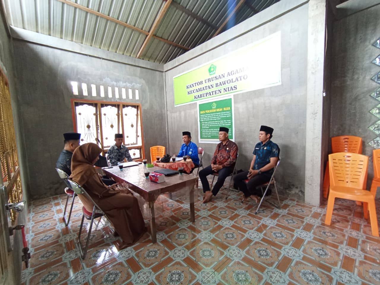 Laksanakan Bimwin, Kepala KUA Bawolato Ajak Catin Siapkan Ilmu Berumah Tangga