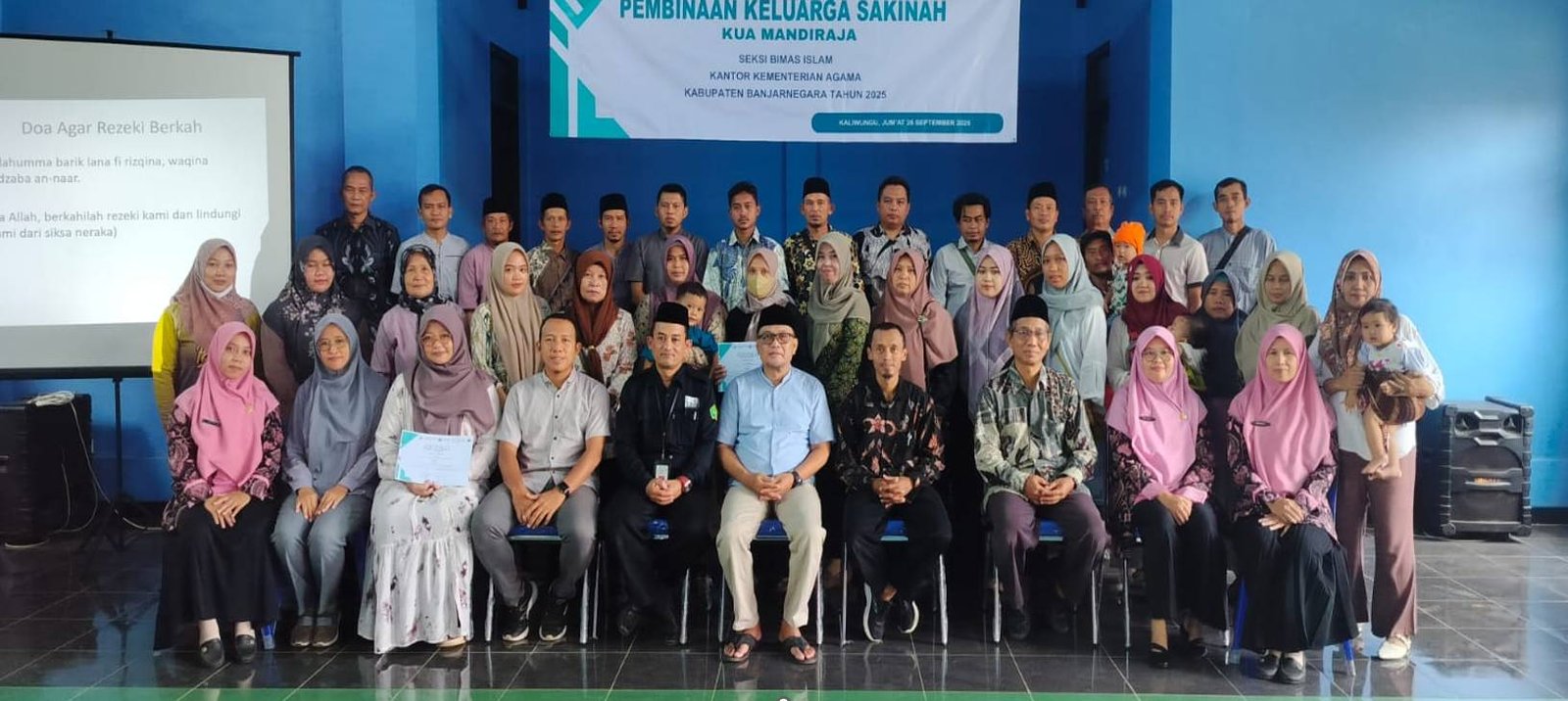 Membangun Harmoni Rumah Tangga: KUA Mandiraja Gelar Pembinaan Keluarga Sakinah di Kaliwungu