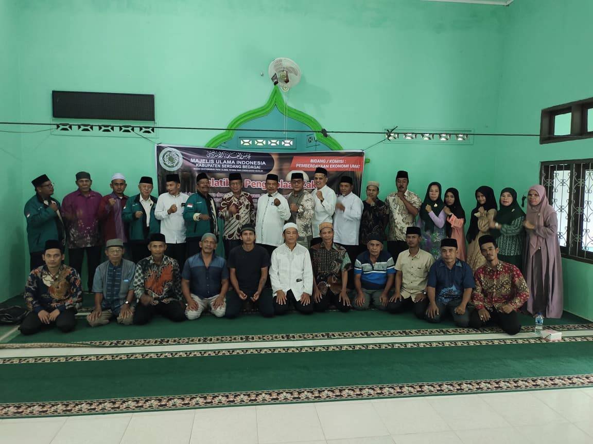 KUA Silinda dan MUI Serdang Bedagai Gelar Pelatihan Pengelolaan Zakat