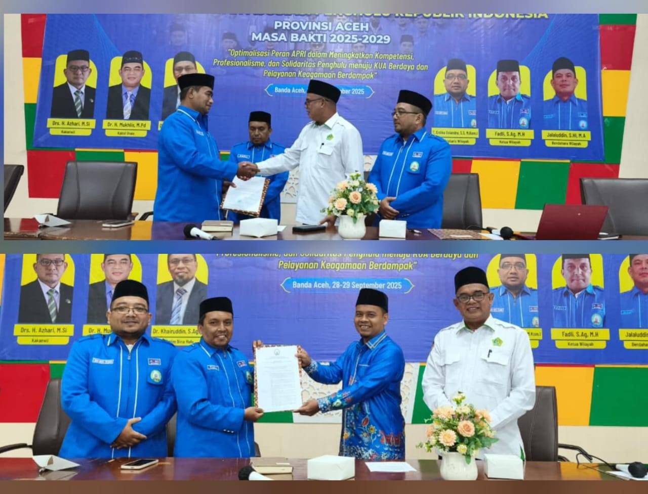 'Gercep' PW APRI Aceh: Terbitkan Surat Mandat PC Sabang dan SK PC Abdya